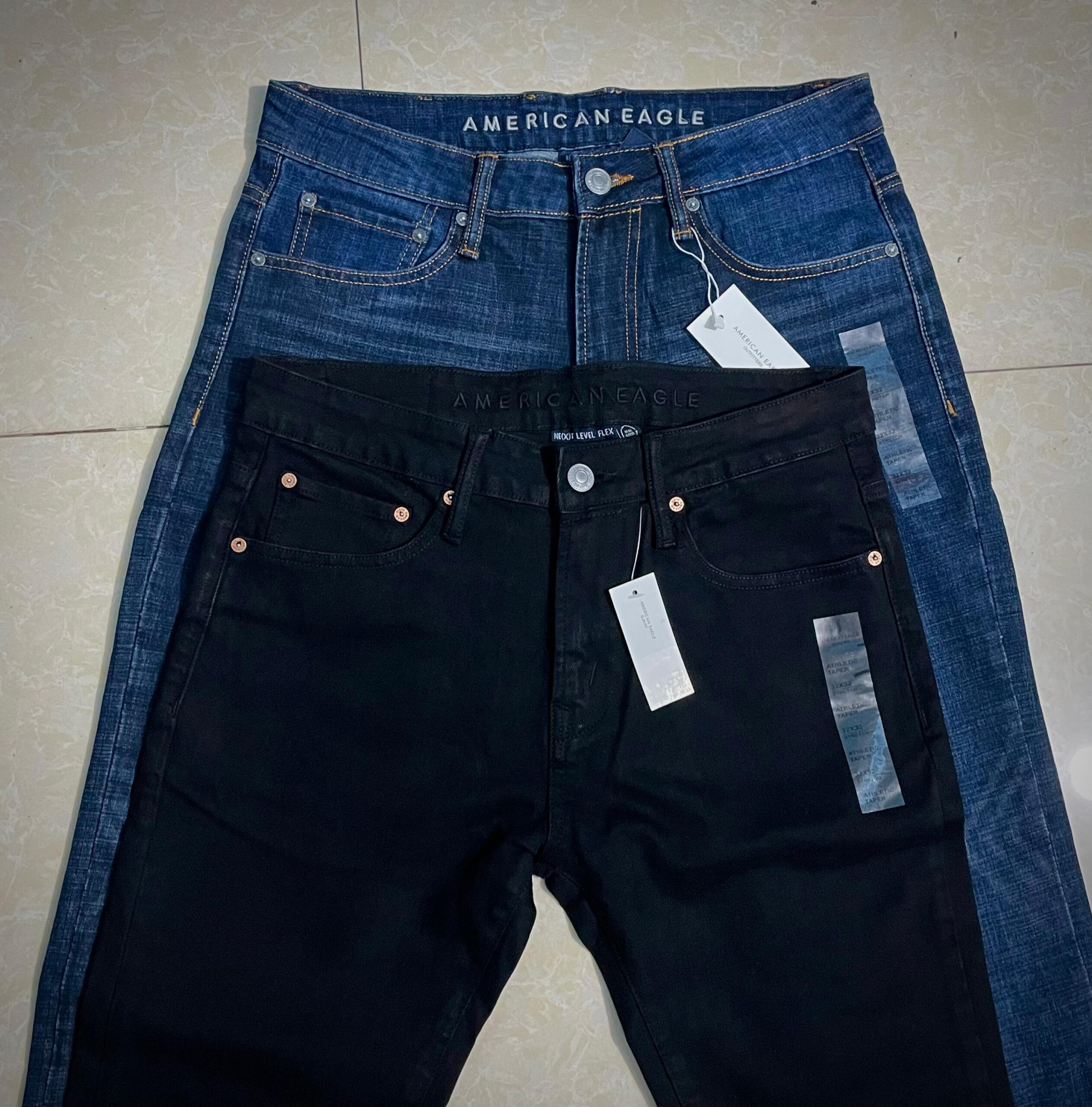 Deep blue -Z Black Combo American Eagle original export Deep Blue & Z-Black_ Combo - Image 1