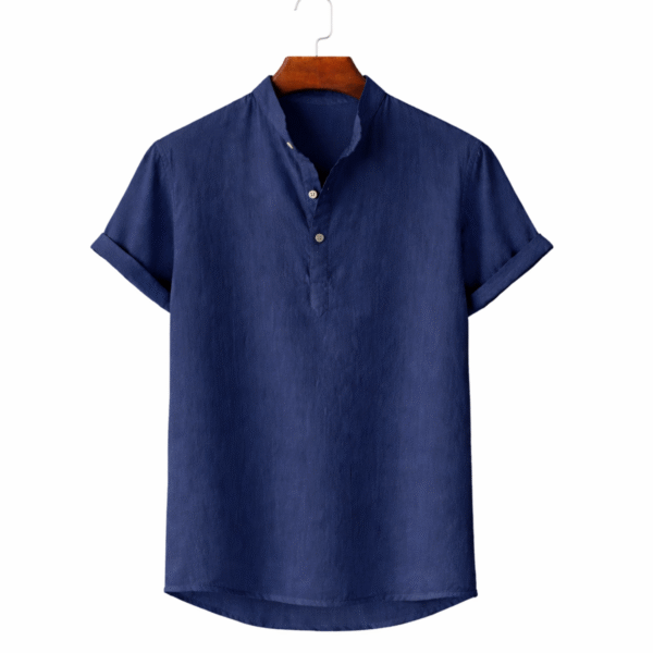 Premium Cotton Henley katua shirt